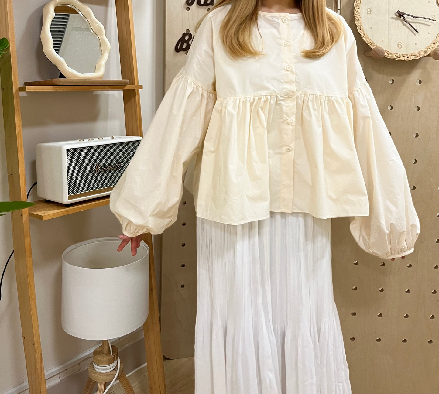 Japanese cake display shirt