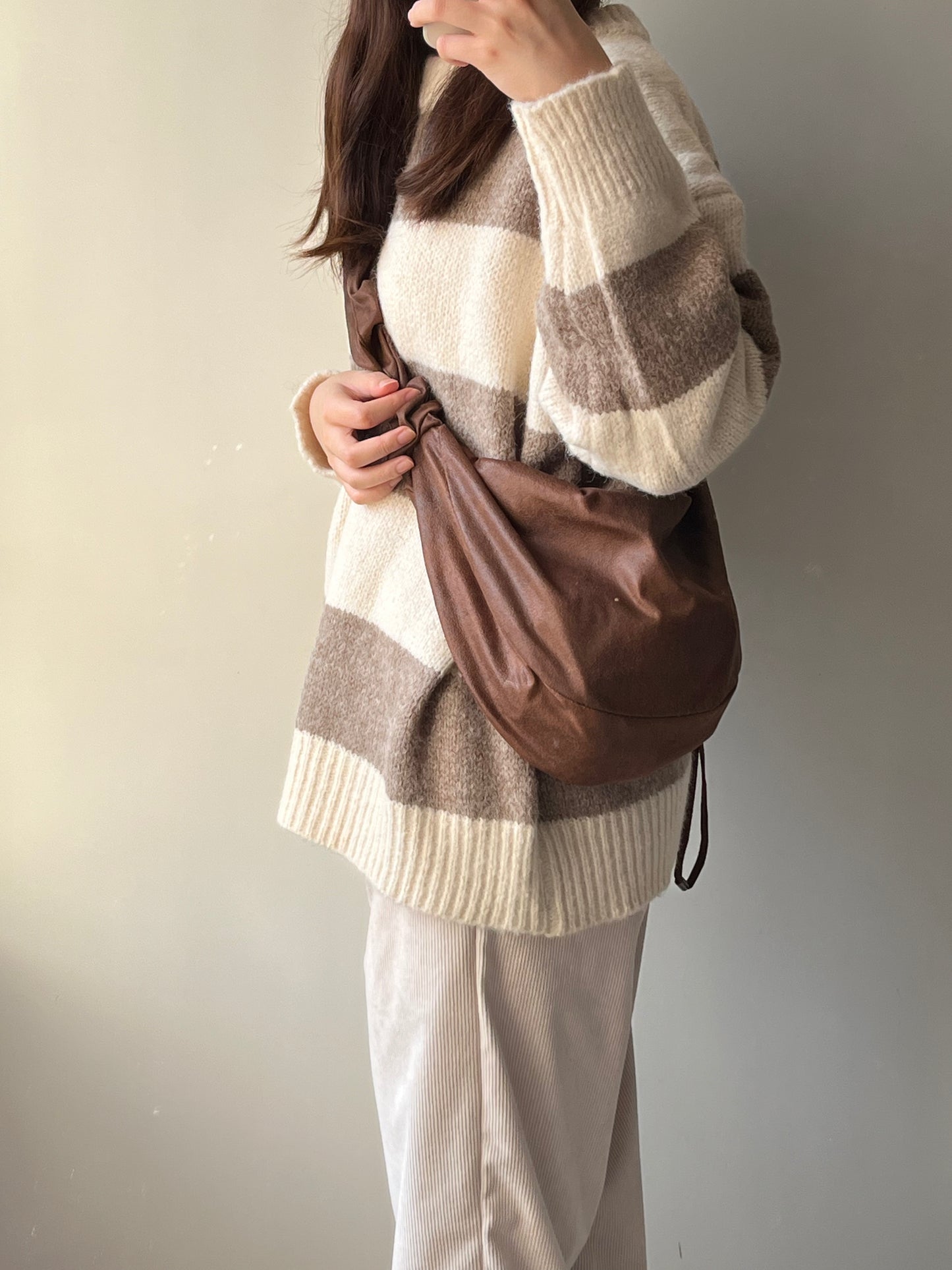 Vintage Croissant Bag