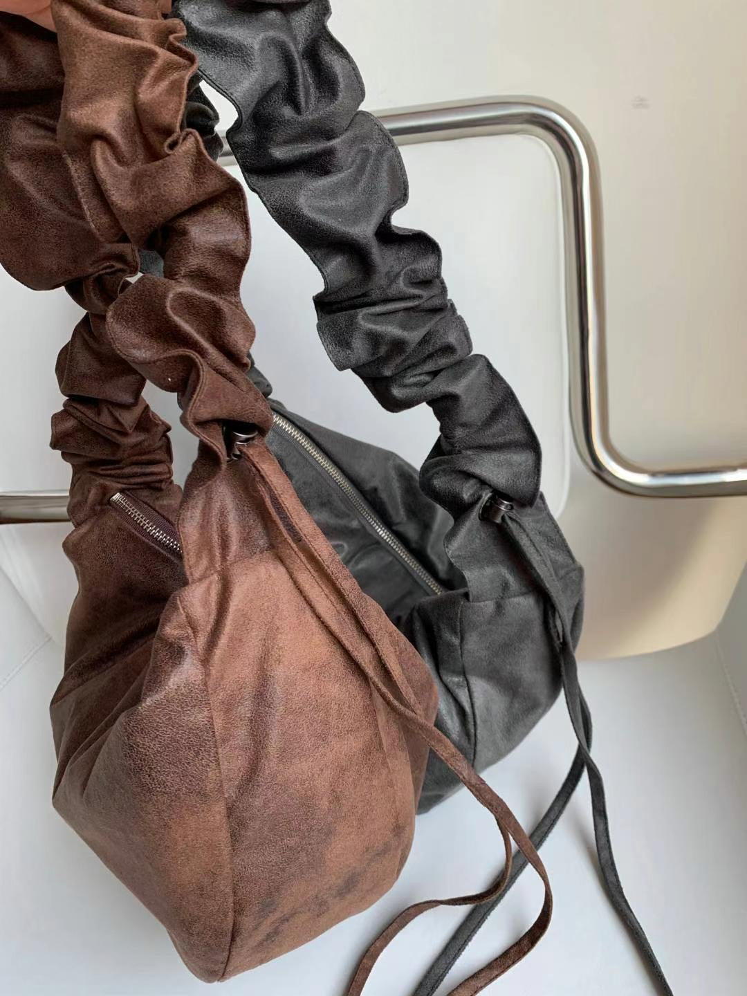 Vintage Croissant Bag