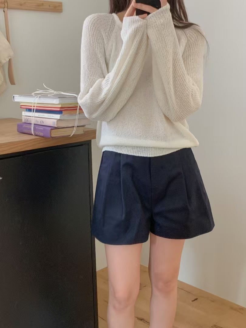 打摺百搭短褲