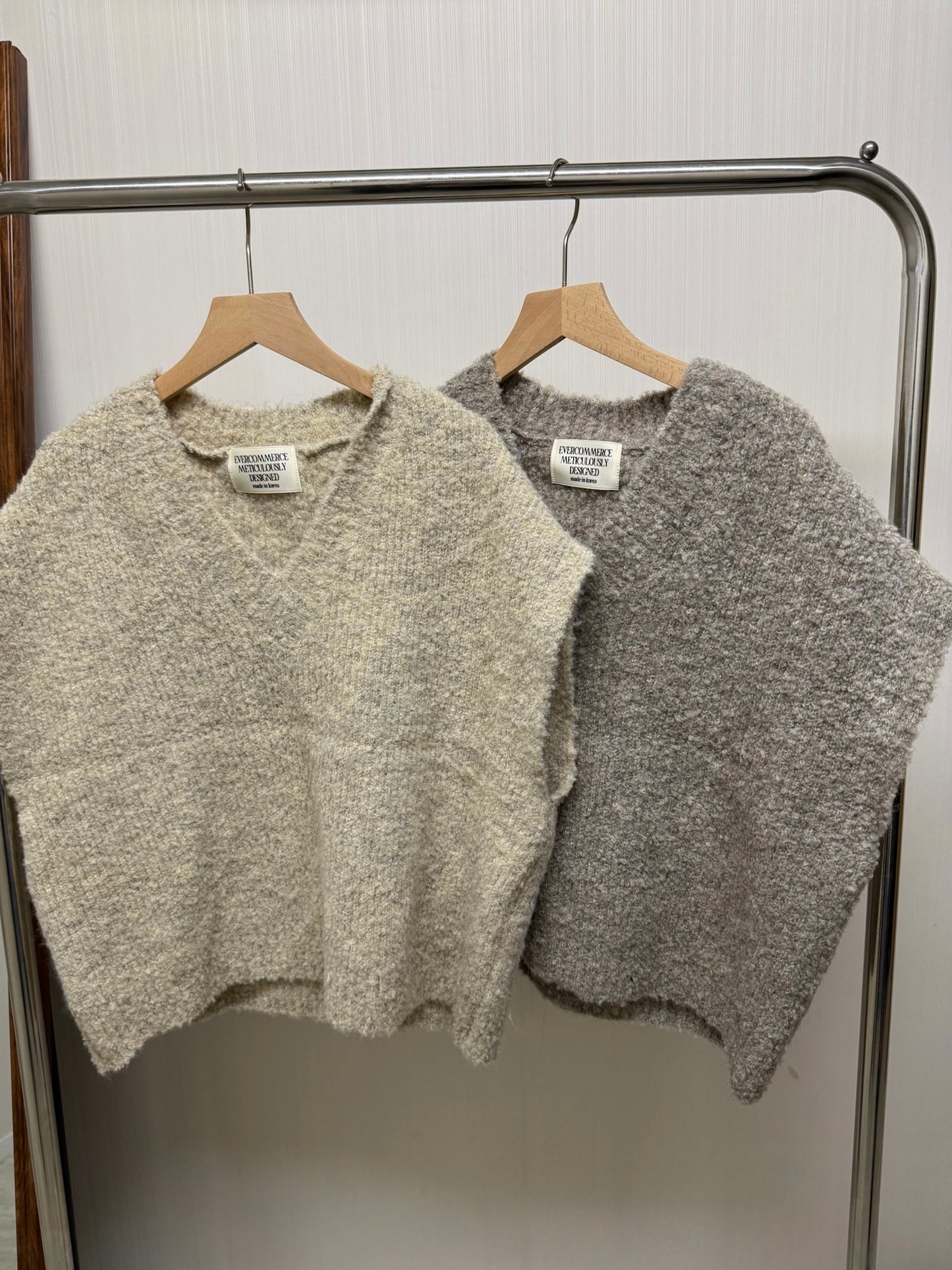 超美!混針v領vest