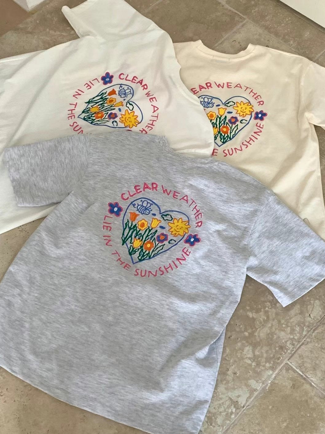 Good vibes tee🌈