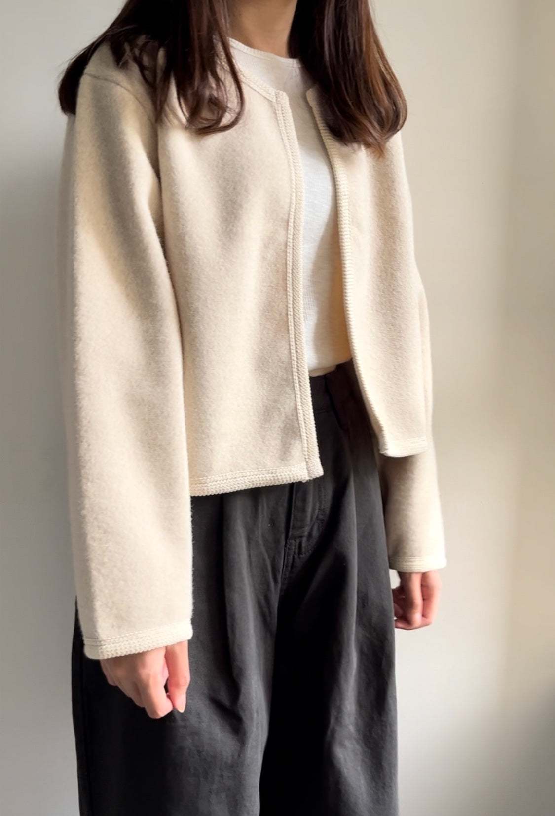 short patchwork jacket