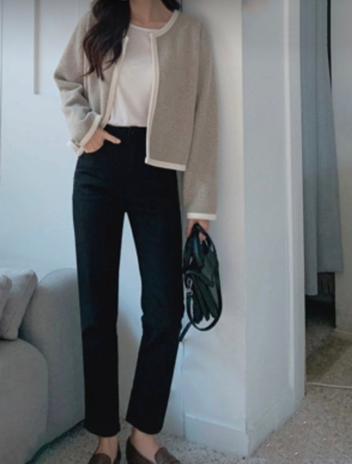 short patchwork jacket