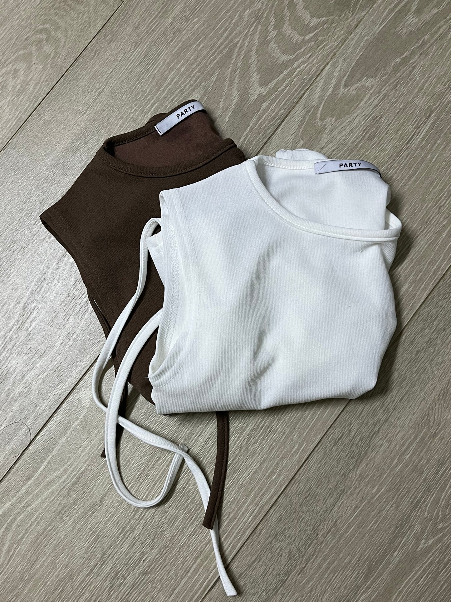 backless strappy vest