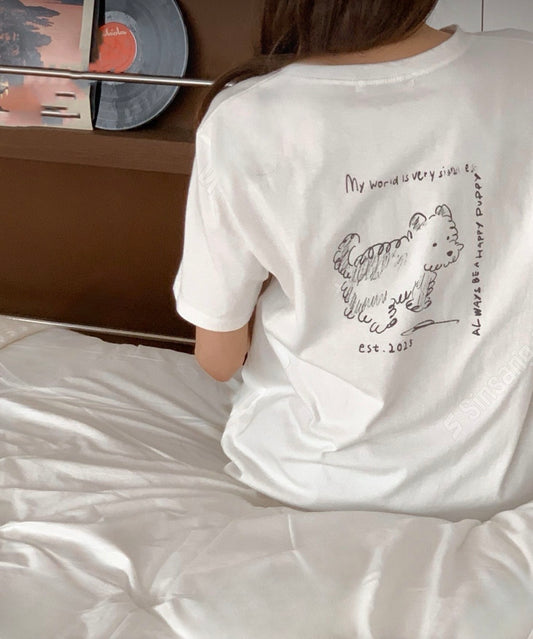 可愛狗狗tee🐕