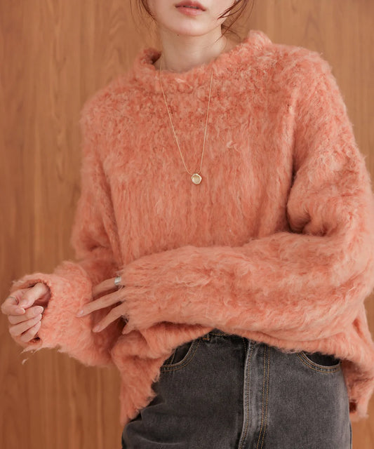 [JP] mix woollen knit pullover