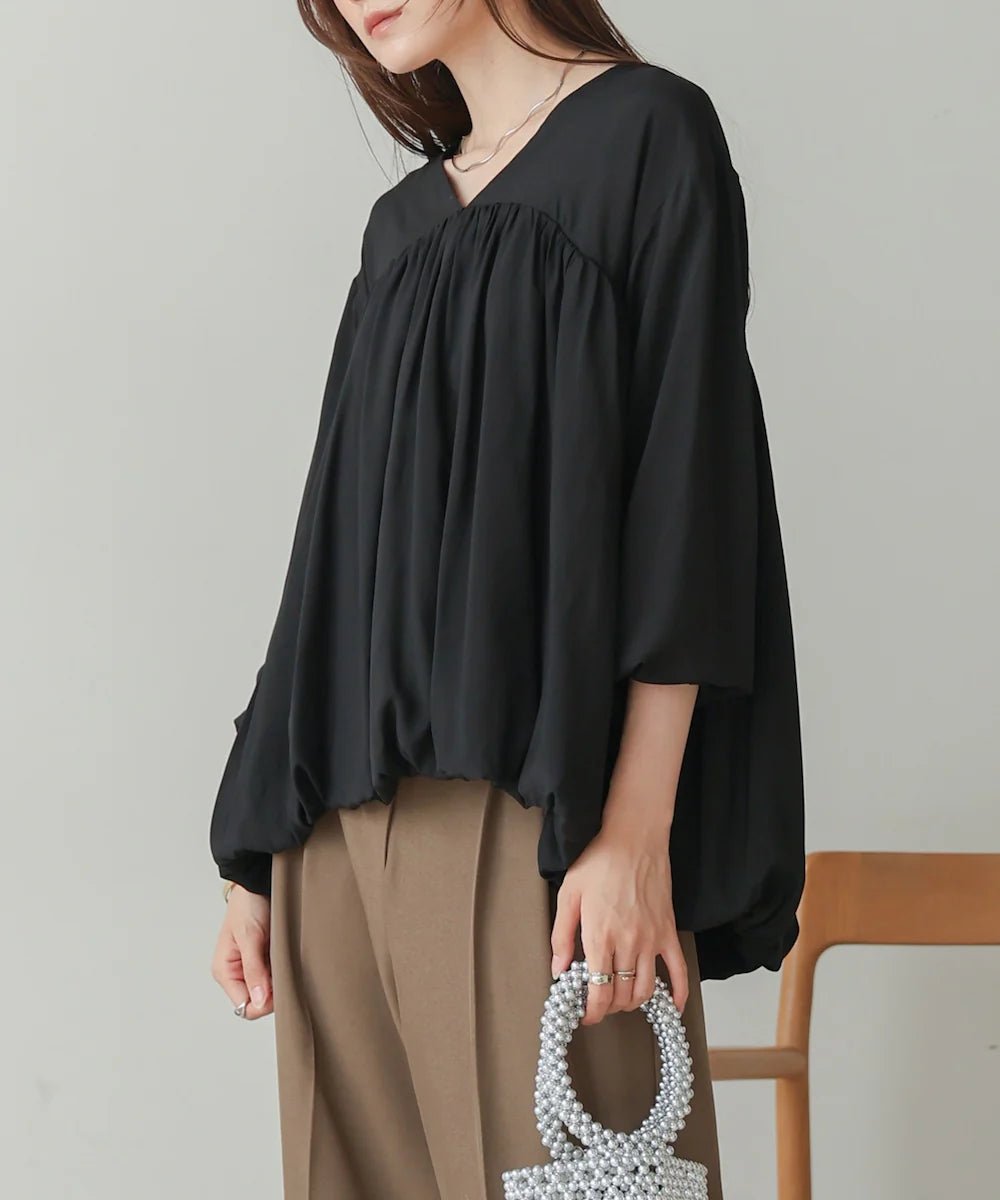 [JP] balloon design blouse