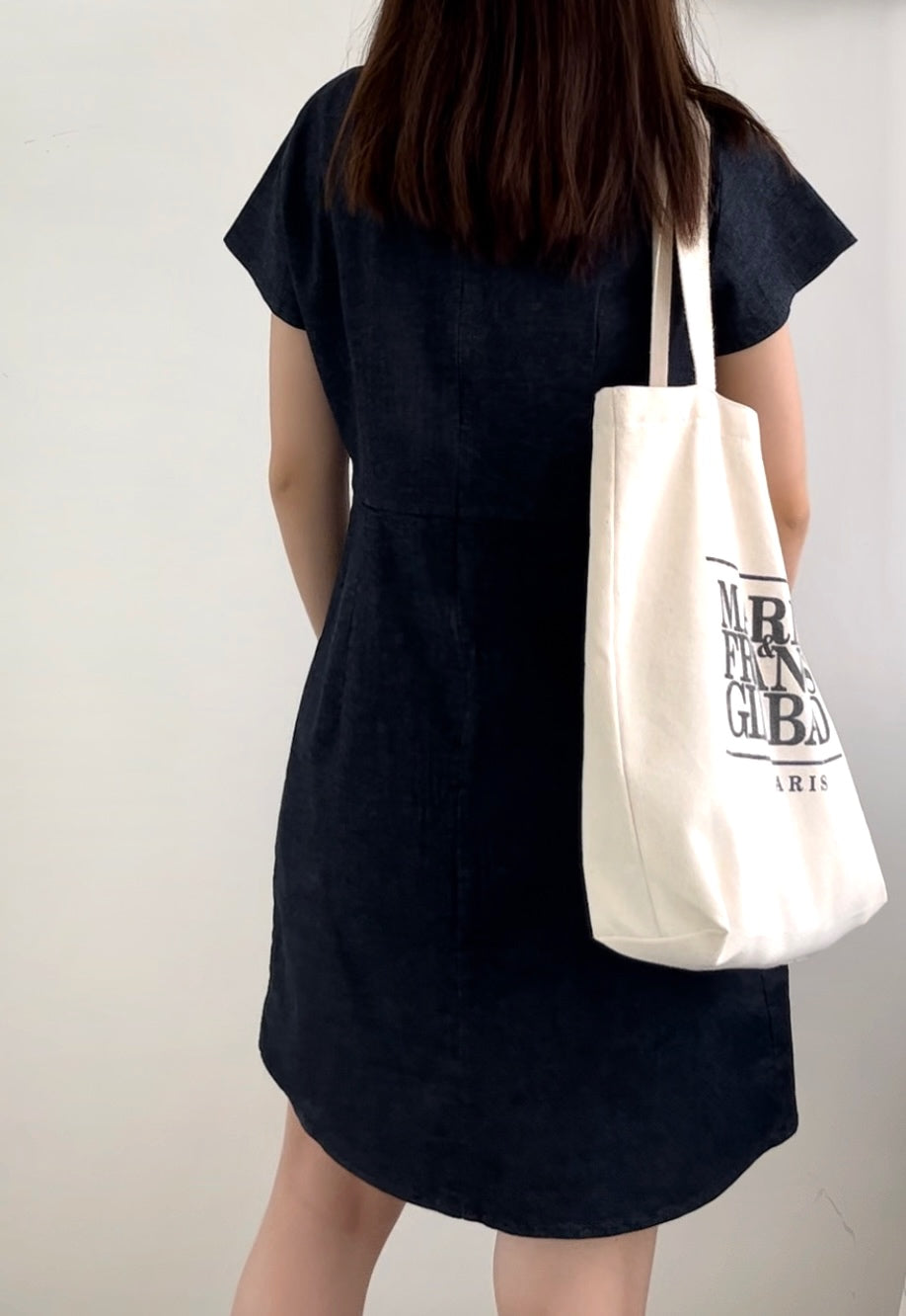 軟布牛仔連衣裙